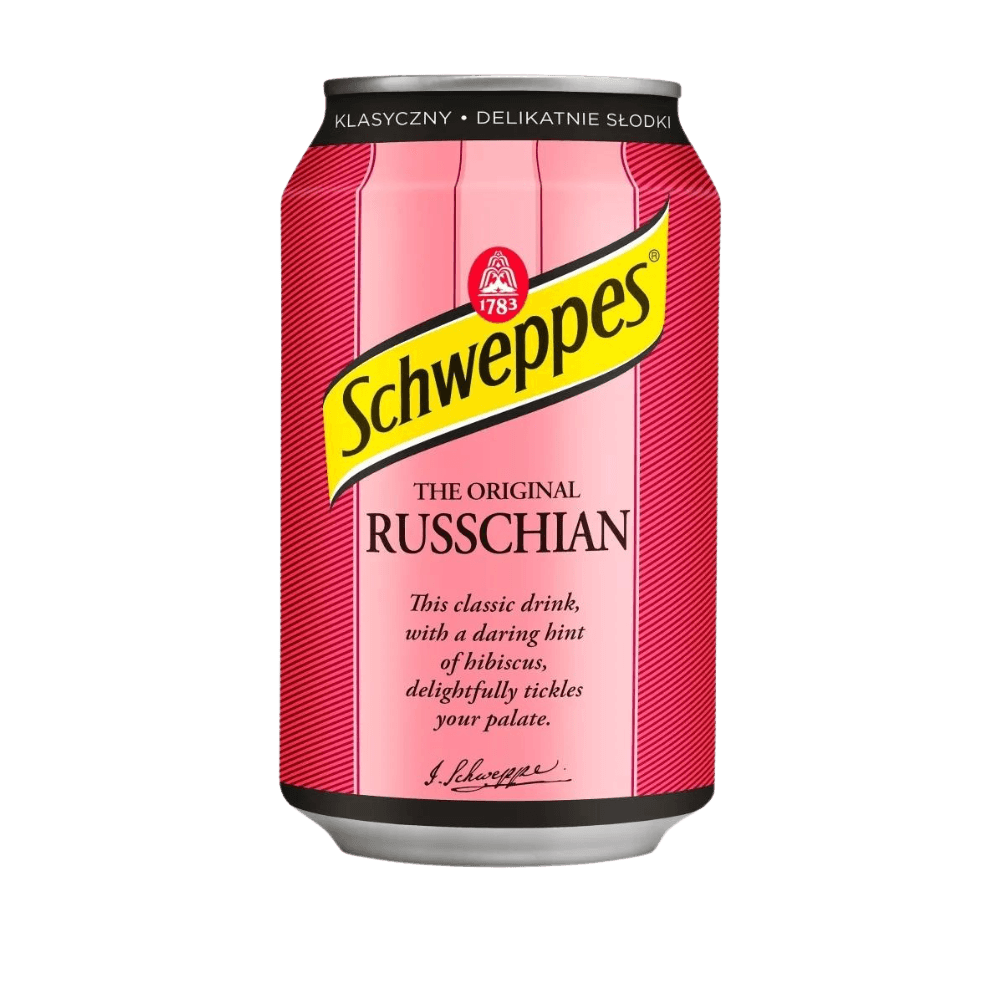 Schweppes Russchian 330ml round can