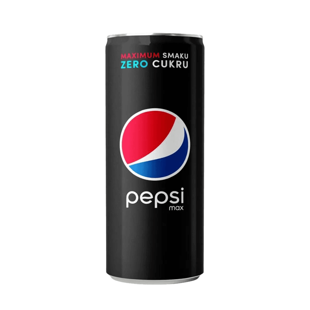 Pepsi Max 330ml sleek can