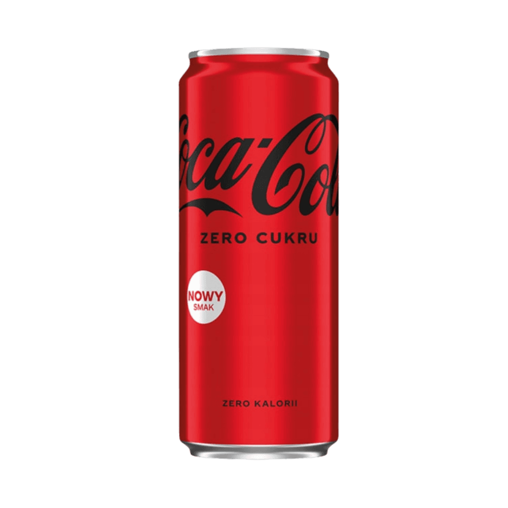 Coca-Cola Zero Sugar 330ml Sleek Can