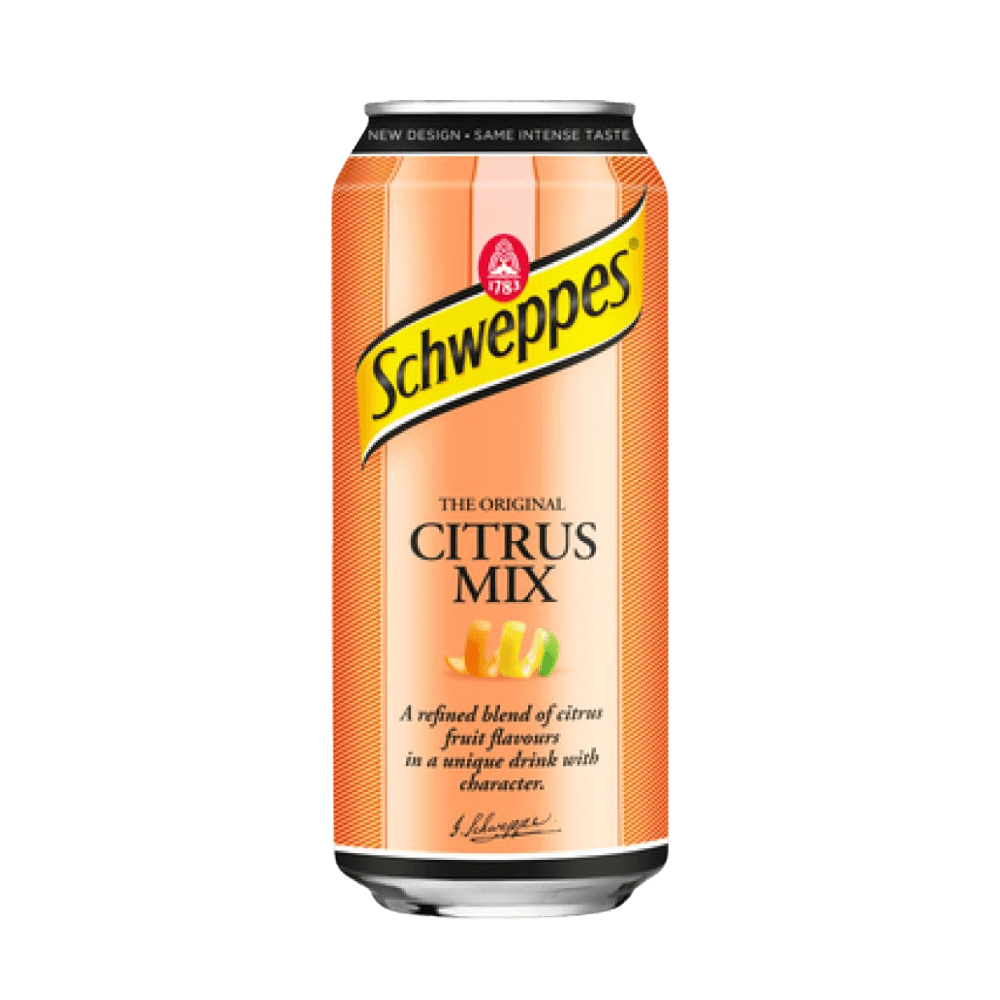 Schweppes Citrus Mix 330ml sleek can