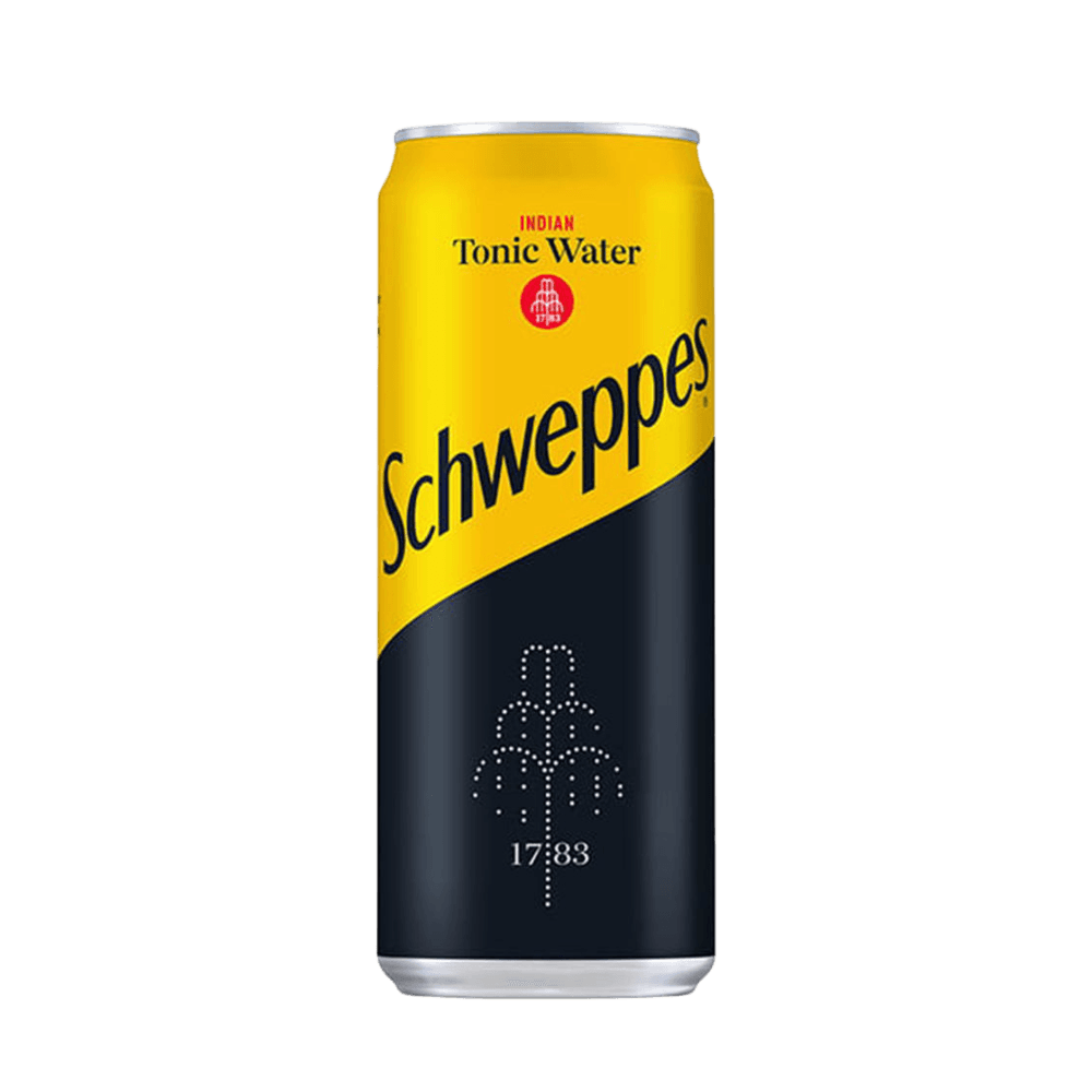 Schweppes Indian Tonic 330ml sleek can