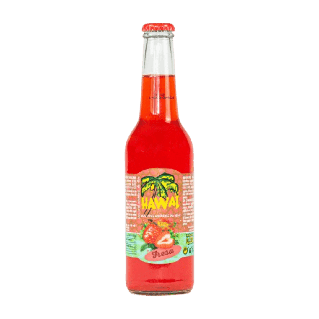 Hawai Straberry Glass Bottle 33cl