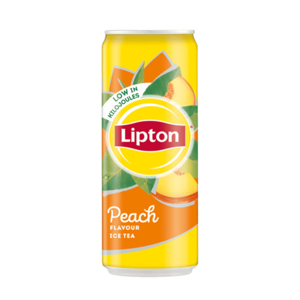 Lipton Ice Tea Peach 330ml sleek can