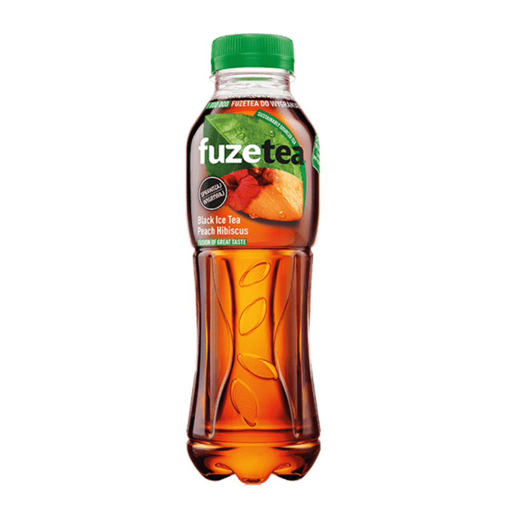 FuzeTea Black Tea Peach Hibiscus PET
