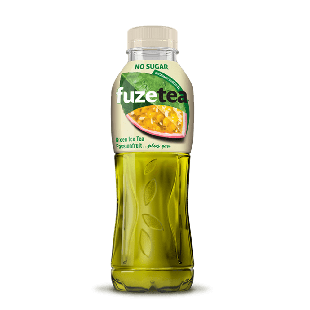 FuzeTea Green Ice Tea Passionfruit Zero PET