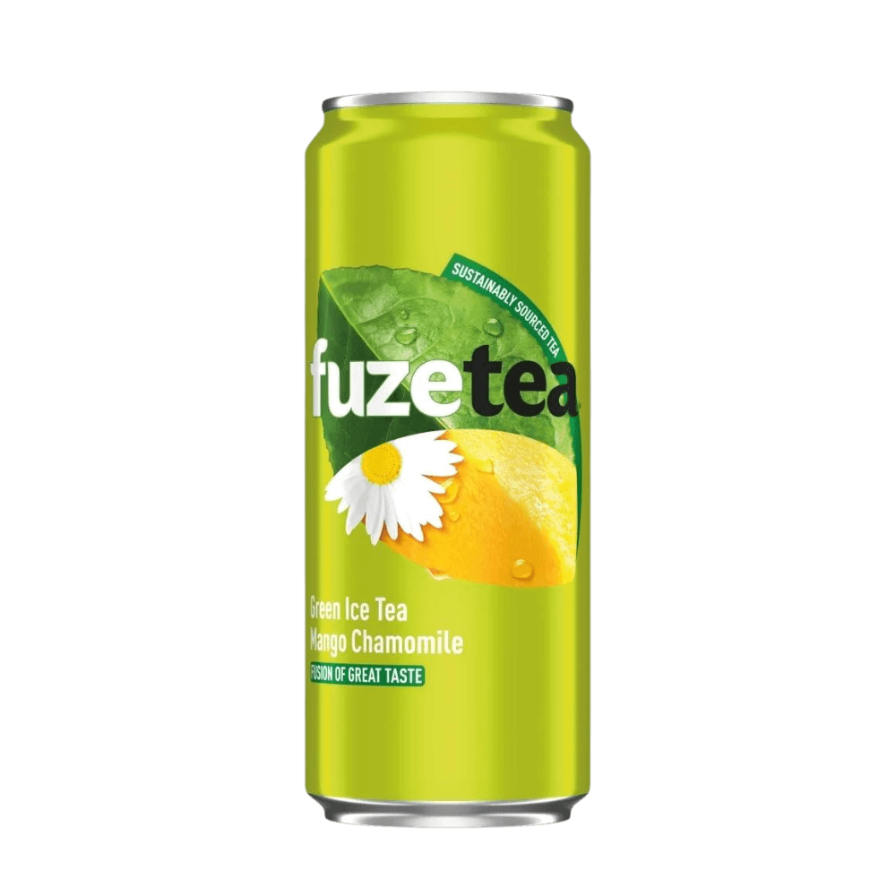 FuzeTea Mango Chamomile 330ml sleek can