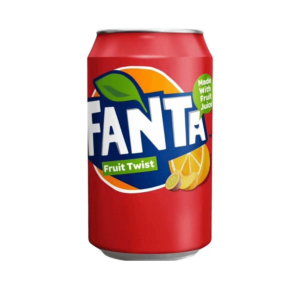 Fanta Fruit Twist 330ml round can