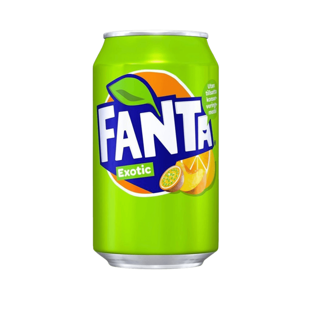 Fanta Exotic 330ml round can
